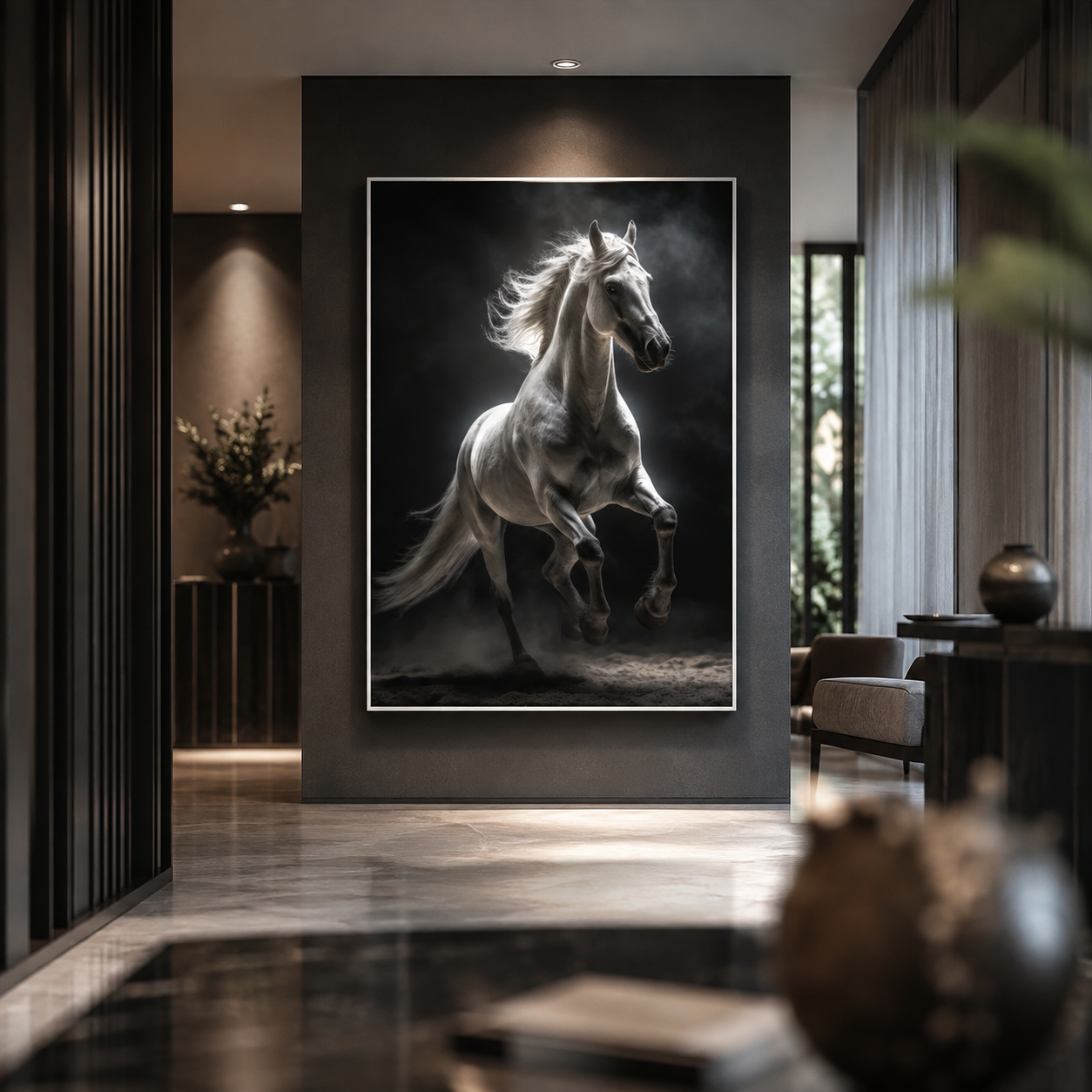 Quadro Cavalo Branco