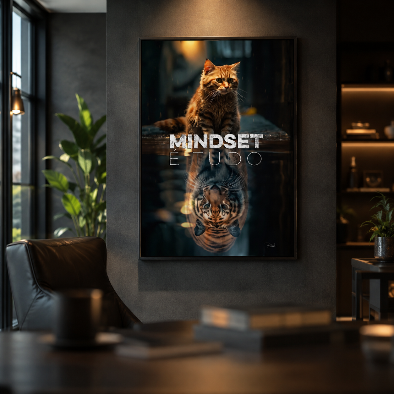 Quadro Mindset É Tudo