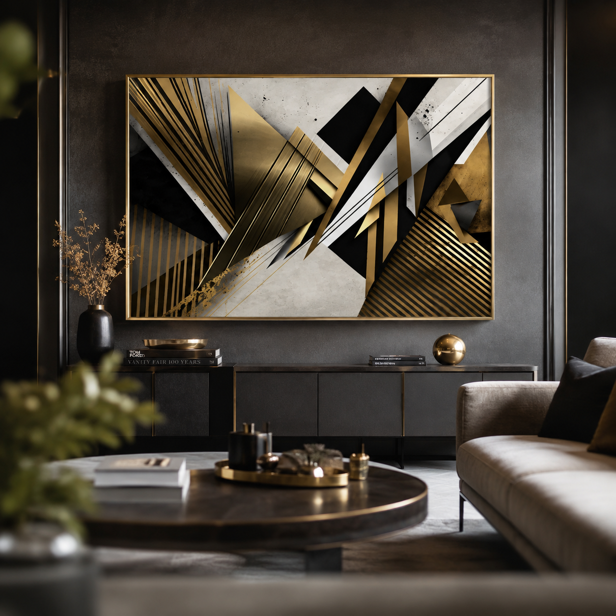 Quadro Abstrato Geometrico II