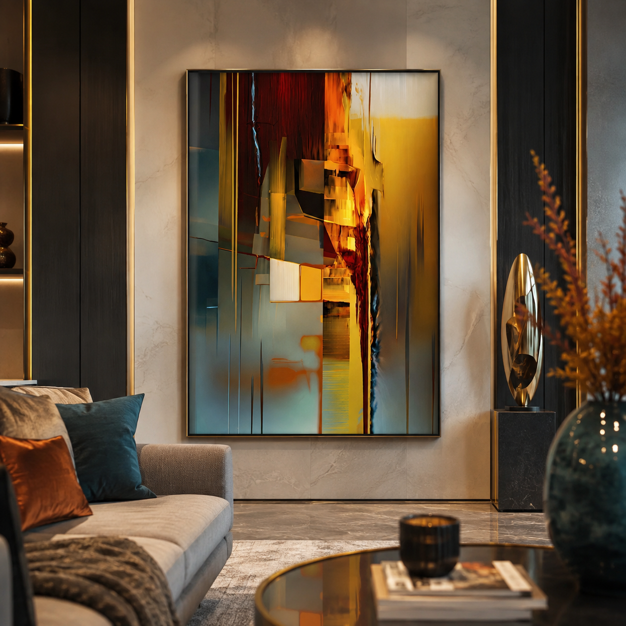 Quadro Abstrato Contemporaneo