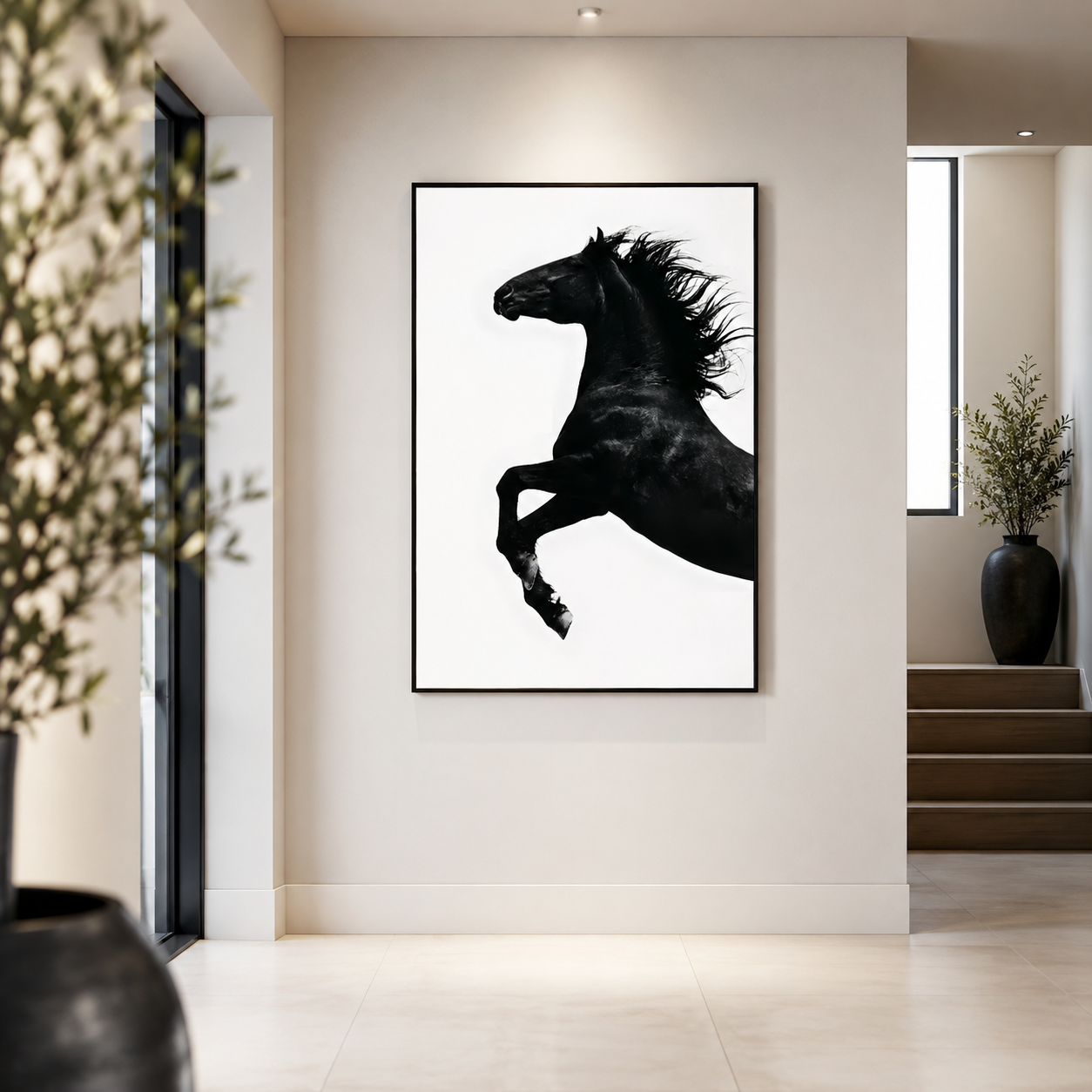 Quadro Cavalo Negro