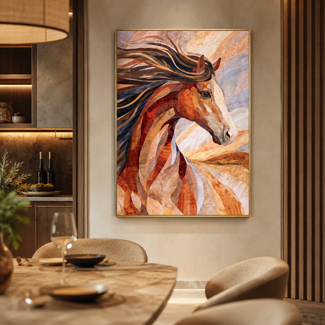 Quadro Cavalo Pintura