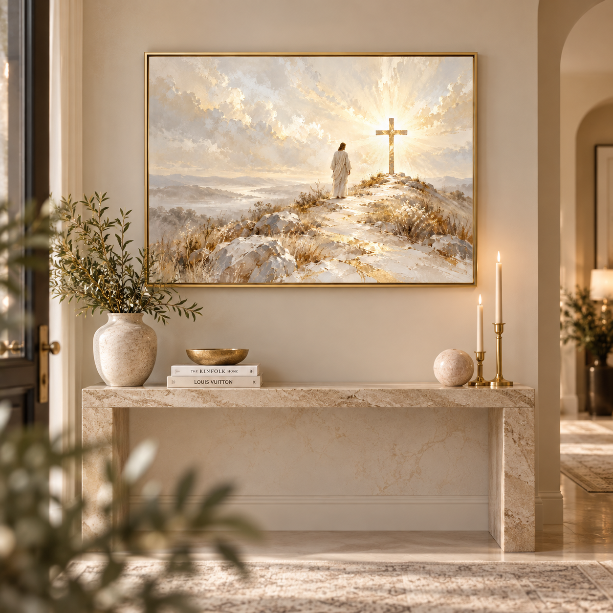 Quadro Jesus Venceu A Morte