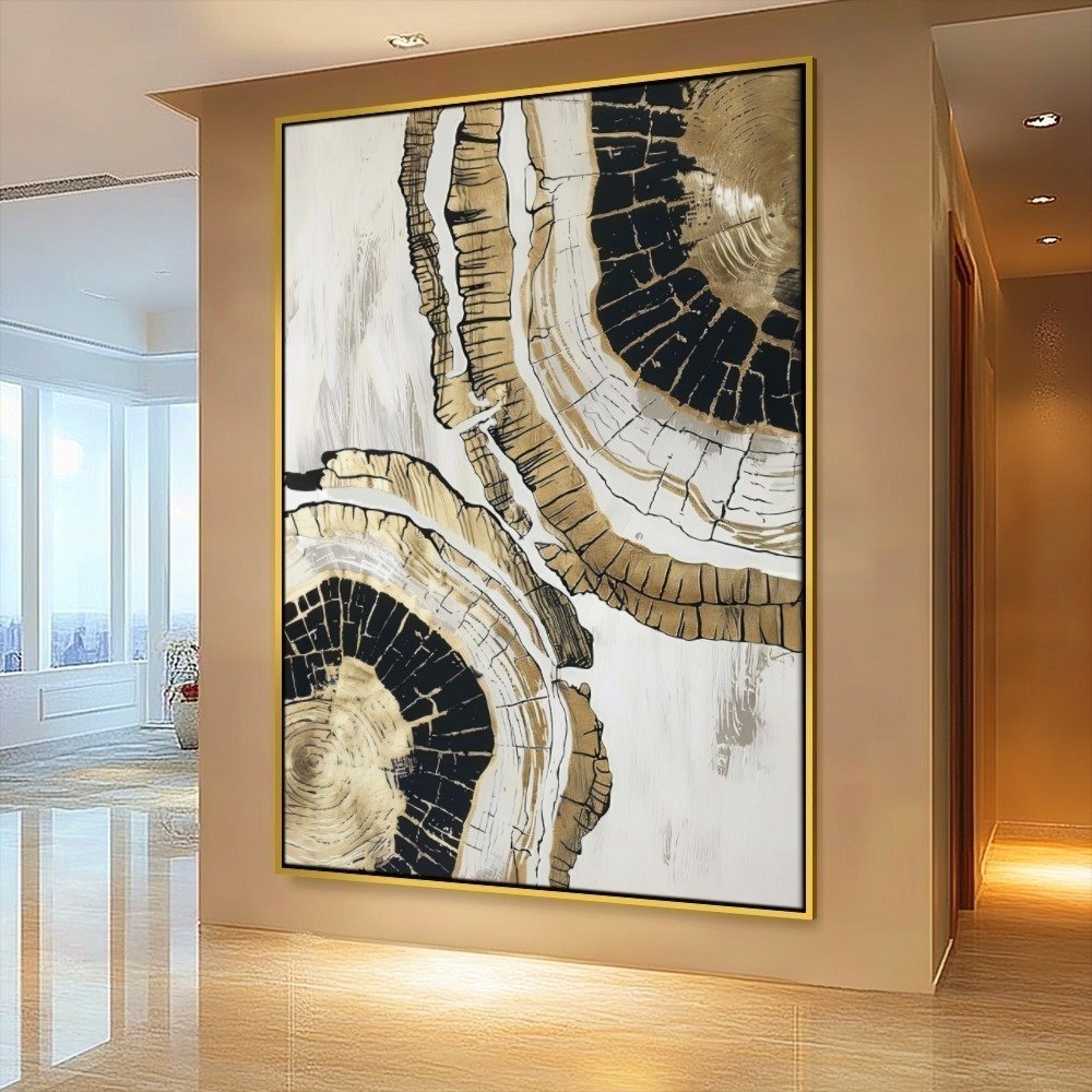 Quadro Abstrato Solidez