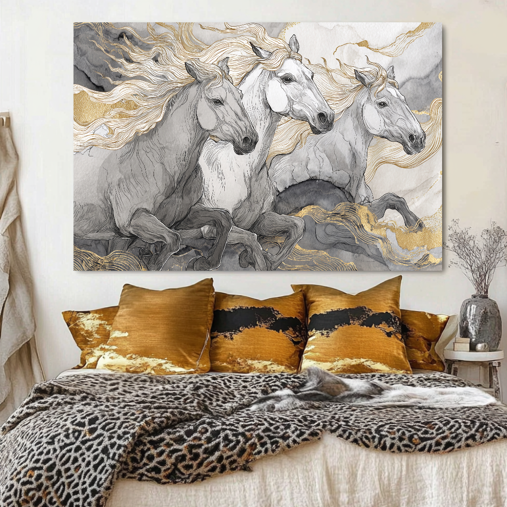 Quadro Almas Em Galopes
