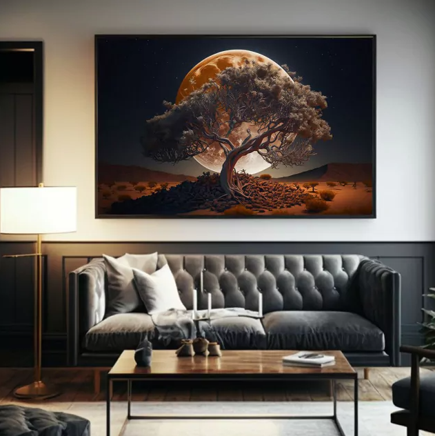 Quadro Arvore Da Vida