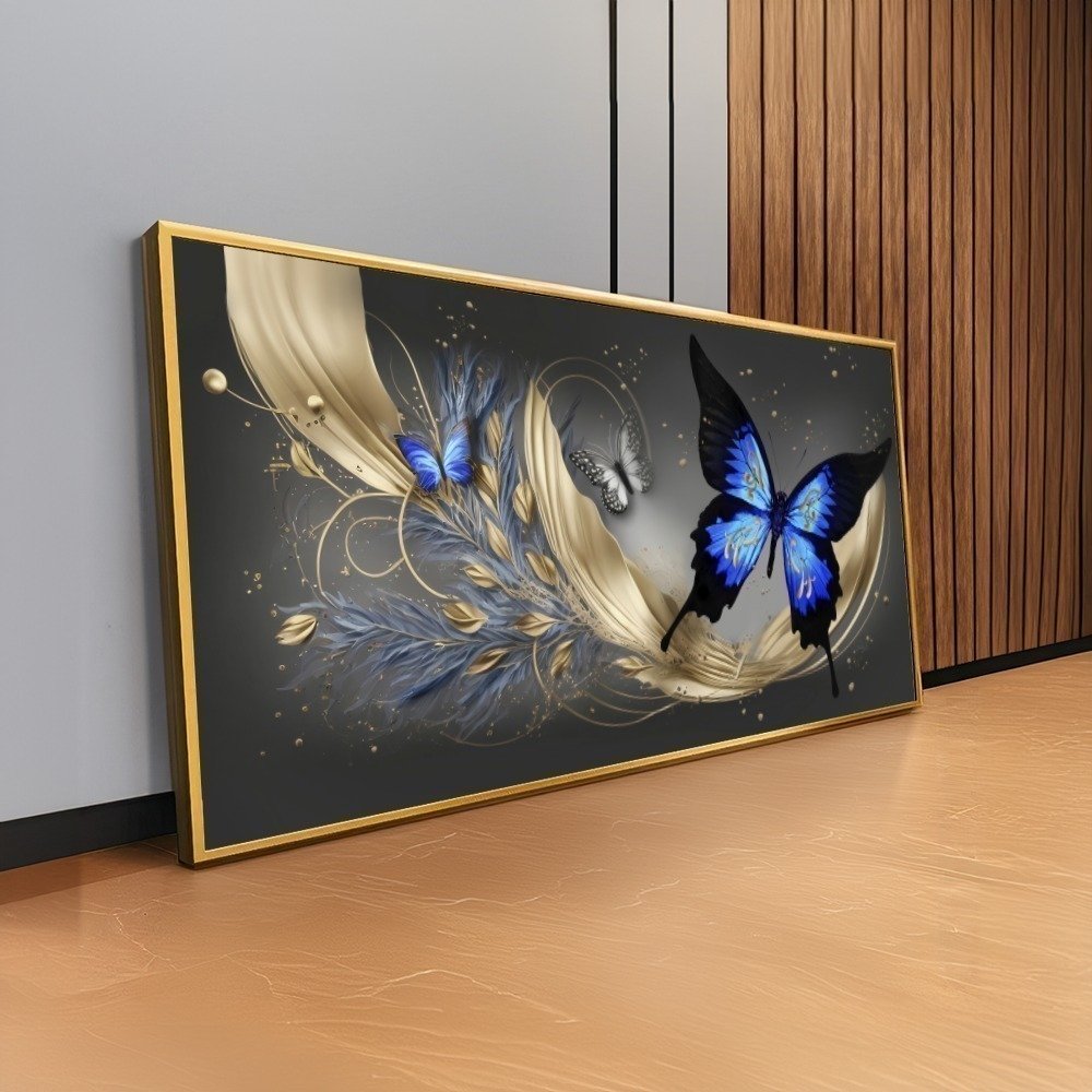 Quadro Borboleta Azul II