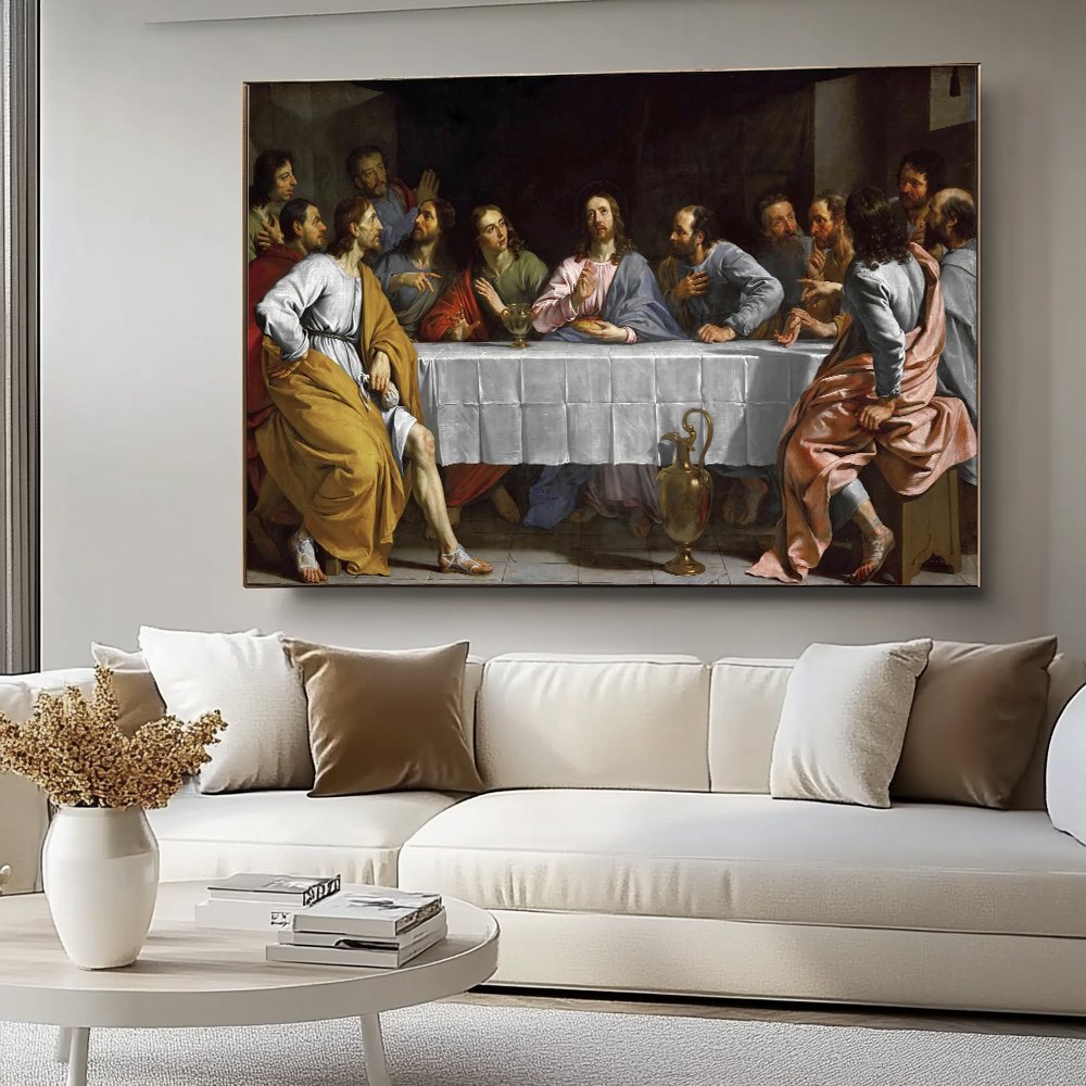 Quadro Champagane Ultima Ceia