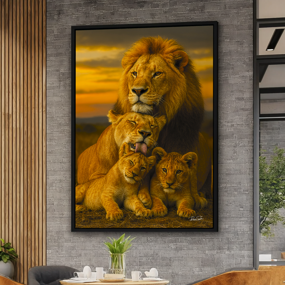 Quadro Família De Leão IV