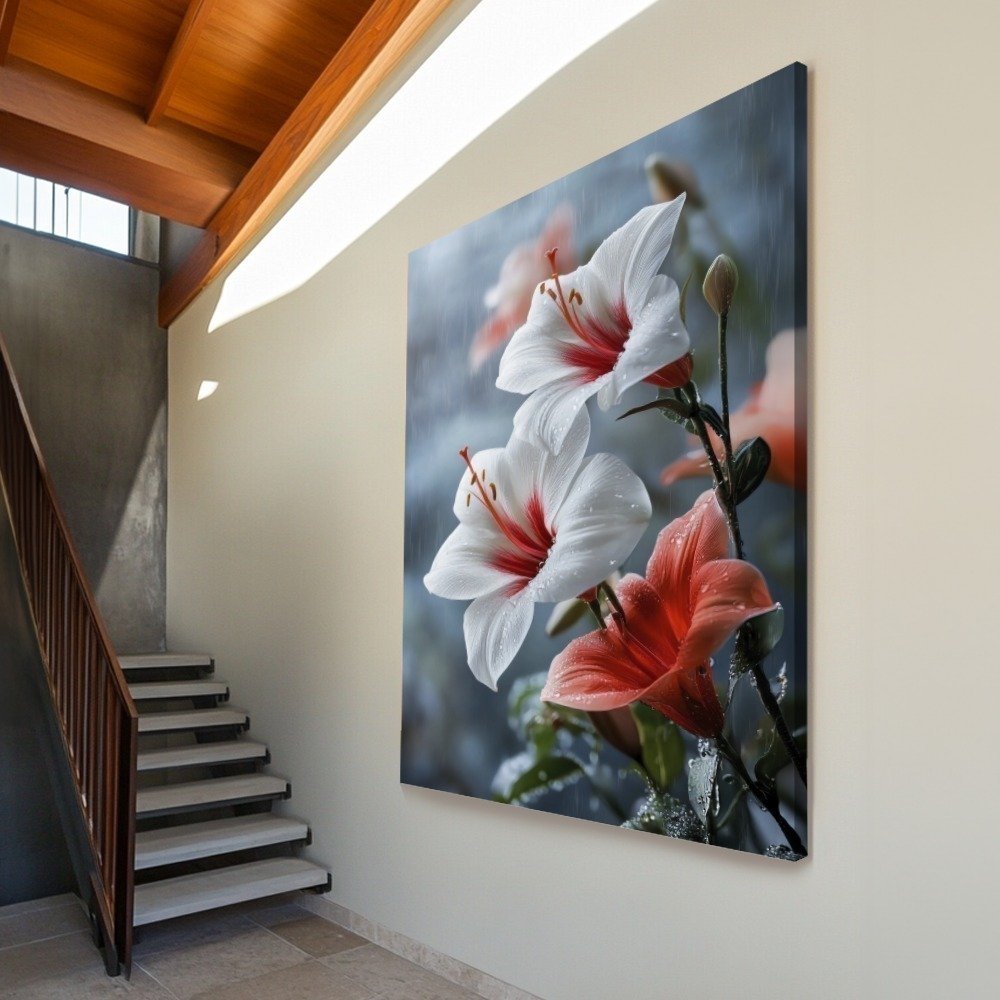Quadro Flor Hibisco