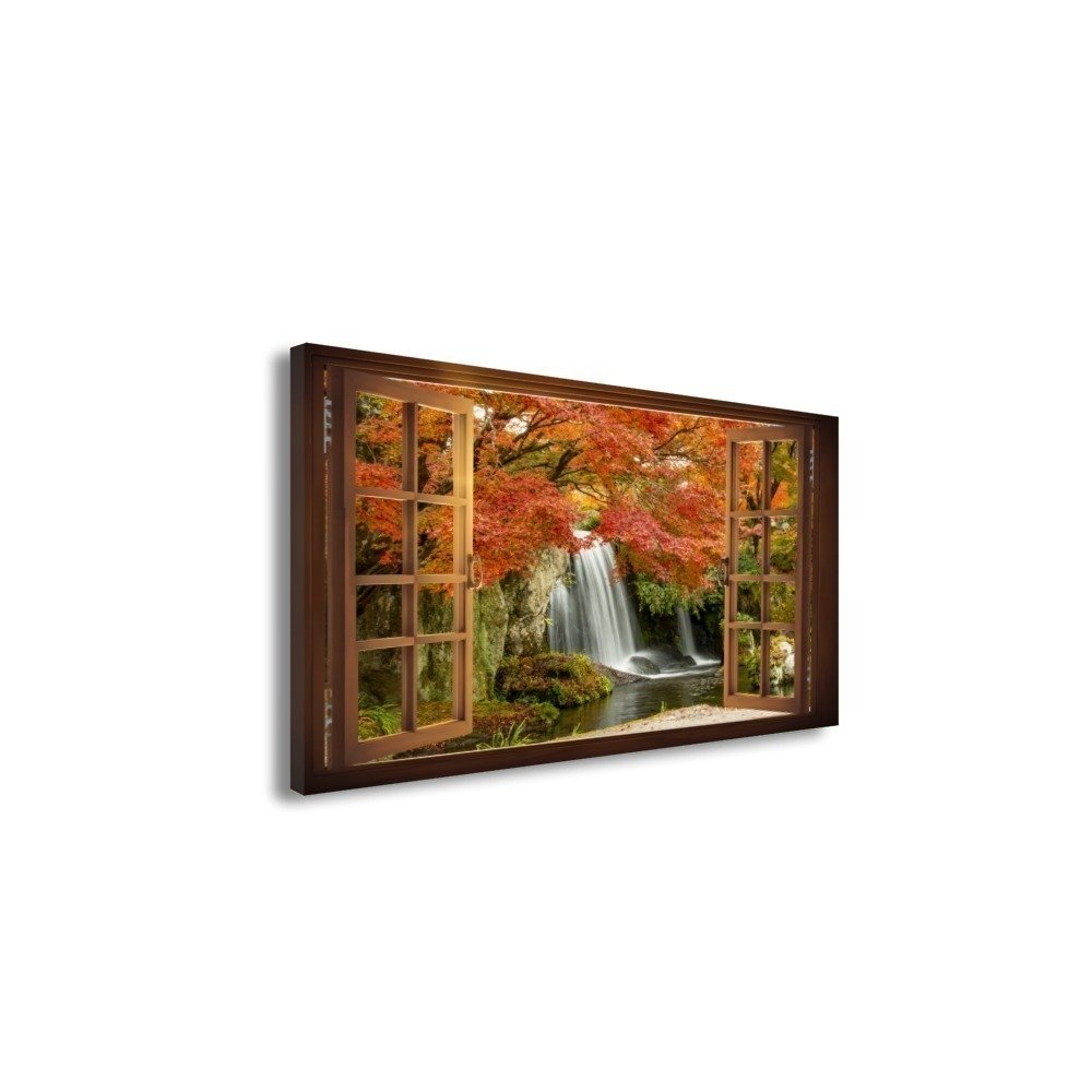 Quadro Janela Cachoeira