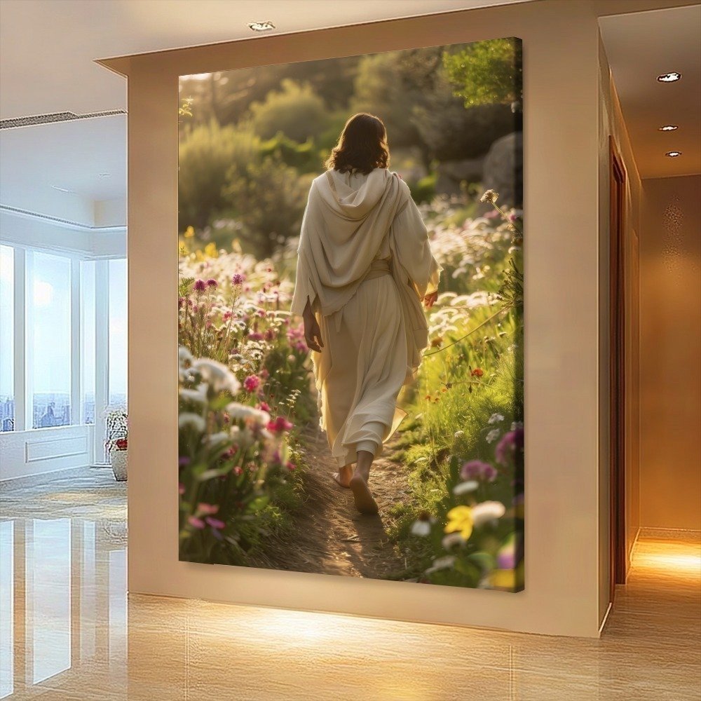 Quadro Jesus Caminhando