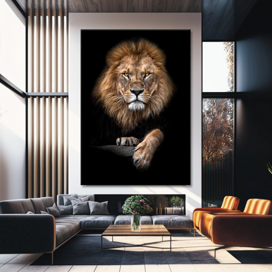 Quadro Might Lion