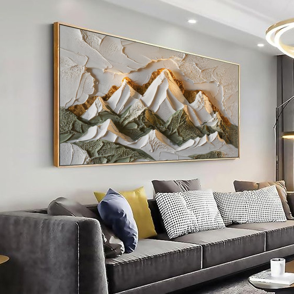 Quadro Montanhas Abstratas
