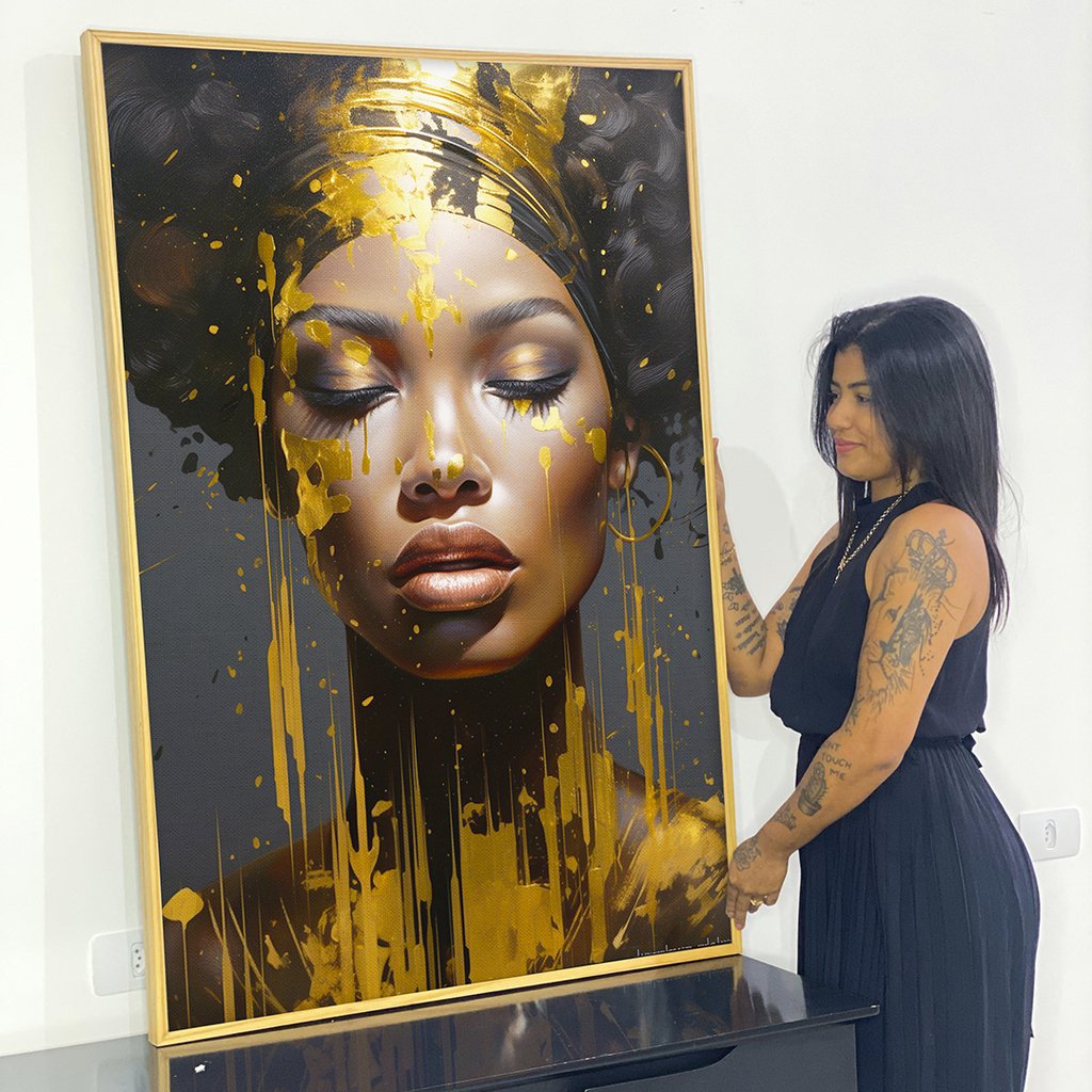 Quadro Negra Gold