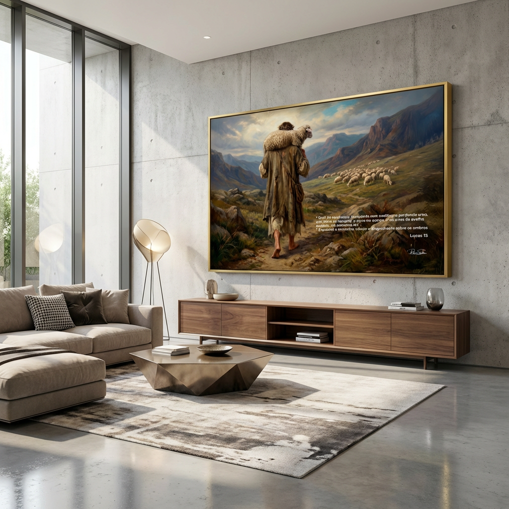 Quadro O bom Pastor
